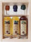 coffret bois 3 mignonettes de liqueur belle de genievre 5cl louis roque
