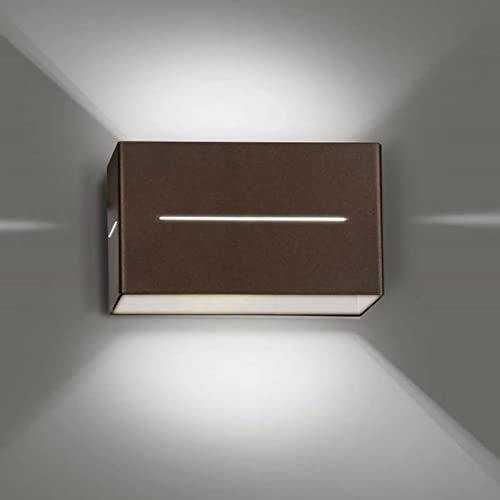 famlights | Wandleuchte Melvin aus Metall in Wenge G9 max.20W