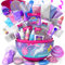 GirlZone Cadeaux pour Les Filles - Oeuf Surprise Slime Kit Licorne, Slime à Fabriquer avec ta Factory Egg Slime Sparkly pour Enfants Loisir Créatif de Slime Activités Manuelles