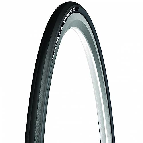 Michelin Lithion 2, Cubierta para Bicicleta, Negro, 700x25