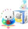OFOCASE Baby Badespielzeug Wasserspielzeug, Wal Spray Induction Schwimmende Baden Spielzeug mit Licht und Musik, Pool Badewannenspielzeug ab 1 jahr Baby Kinder Kleinkinder Party Geschenk (Weiß)