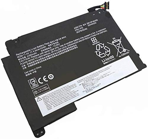 Bestome Ersatz Akku Kompatibel mit 00HW020 SB10F46458 ThinkPad Yoga 460 SB10F46459 00HW021 3ICP6/55/90 11.4V,53Wh