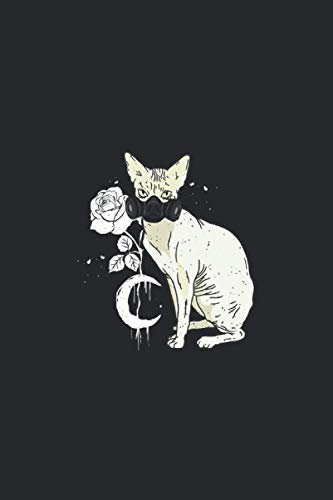 Kalender 2021 - 2022 Gothic Occult Halbmond Okkult Cybergothic Sphynx Katze: 01.01.2021 - 31.12. 2022 Kalender A5 ( 6 x 9) Jahres- Wochenplaner 120 Seiten 2021 - 2022 Planner als Zubehör