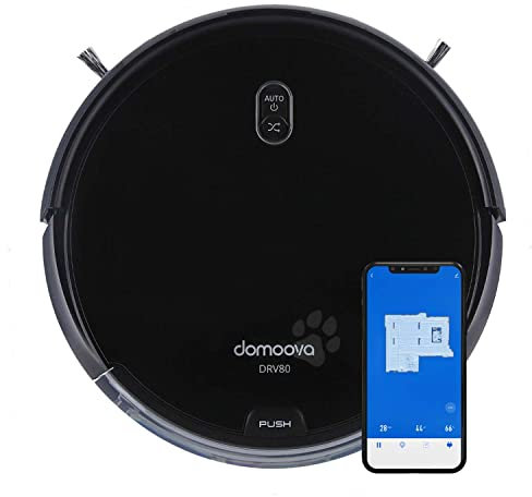 DOMOOVA DRV80 Animal Connect - Robot aspirapolvere e lavasciuga