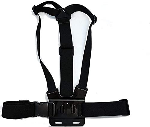 Navitech Adjustable Elastic Body Harness Strap = Compatible With VEMONT Full HD 2.0 Inch Action Camera