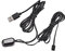 sourcing map Infrared IR Extender Cable Single Receiver and Emitter Repeater System USB Wire Adapter