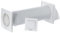 Steinberg14 Unite de VMC Décentralisée 100 mm - Blanc Récupérateur de Chaleur avec Interrupteur - Kit VMC Double Flux - Répartiteur d'air - Système de Ventilation Murale