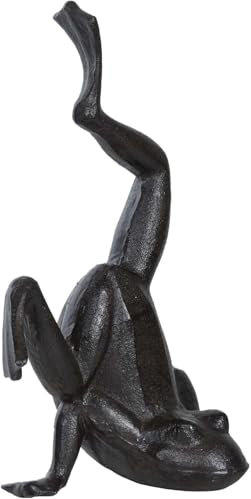 Cale-porte Grenouille - L 13,1 X L 22,7 X H 30 Cm - Marron