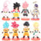 Ksopsdey 8 PCS Ball Theme Party Supplies, Anime Figures Cake Toppers, Birthday Decoration, Cartoon Ornaments, Kids Birthday Party Cake Set, Model
