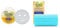 Scrub Daddy Power Paste, All Purpose Cleaning Product - Cleaner for Oven, Glass, Kitchen, Stainless Steel, Shower Door Screen, Hob & Damp Duster, Magical Dust Cleaning Sponge, Light Blue, One Size