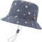 XYIYI Unisex Baby Kleinkind Star Denim Sonnenhut Kinder für 2-4 Jahre Jungen Mädchen mit Breite Krempe