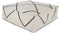 Marokkanischer Kelim Pouf Zebra