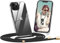 Dniodio Handykette Hülle für iPhone 14 Pro Hülle mit Band Silikon Necklace(abnehmbar) Transparent Hülle mit Kordel zum Umhängen TPU Handy Schutzhülle(1.6M)
