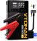 VTOMAN X5 Black Jump Starter Power Pack with Air Compressor, 3500A 12V Car Battery Booster Jump Starter (Up to 9L Gas/8L Diesel Engines), Portable Booster Pack with 160PSI Digital Tire Inflator