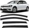 MAVNES 4 Stück Seitenfenster Windabweiser für VW Golf 7 MK7/MK7.5 2014-2019, Auto TüR Seitenscheiben Windabweiser Regen Abweisend Regenschutz Zubehör