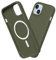RHINOSHIELD SolidSuit Case Compatible with Magsafe for [iPhone 15] | Shock Absorbent Slim Design Protective Cover with Premium Matte Finish 3.5M / 11ft Drop Protection - Seaweed Green