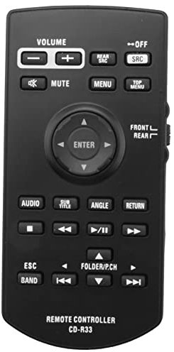 Lanko Mando a Distancia CD-R33 para Pioneer AVH-4000NEX AVH-4100NEX AVH-4200NEX AVH-4400NEX CXE5117 Receptor AV de CD DVD para Coche