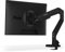 Pixio PS1S Wave Black Single Monitor Arm Stand Desk Mount - Fits up to 32 inches Monitors and up to 19.8lbs. VESA Compatibility and Integrated Cable Management
