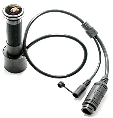 1080P HD Porta Spioncino IP Telecamera Grandangolare CCTV Network Mini POE P2P Audio - H.265 1.78mm Lens Telecamera di Sicurezza