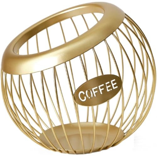 Keuyeo Kaffeepadhalter, Küchenaufbewahrungshalter, Kaffeestation-Organizer, Kaffeebar-zubehör Für Die Aufbewahrung Aller Kaffeekapseln