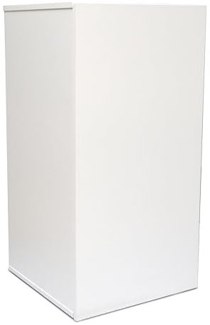 Amtra Halterung Nano Cubo 30 White - Holzschrank für Aquarien, 30 x 30 x 90 cm, weiß, Universalfuß mit Regal, einfache Montage, klassischer und essentieller Stil, passend für Jede Einrichtung