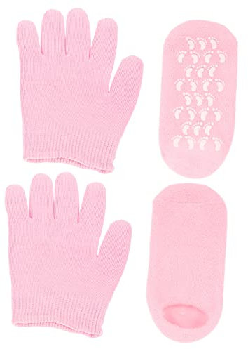 COLLBATH Chaussettes En Gel Hydratant De Nuit Chaussettes De Soin Des Pieds Confortables Respirantes Réutilisables