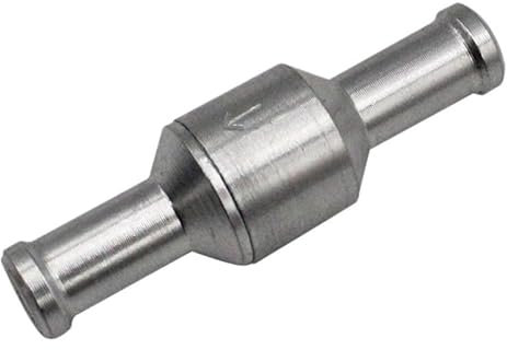 LFCOZD [Erneuerungsteil] Rückschlagventil, Bremskraftverstärker, kein Rücklauf, Inline-Einwegventil, Rückschlagventil, Vakuumschlauch, Aluminiumventil [Ersatz]