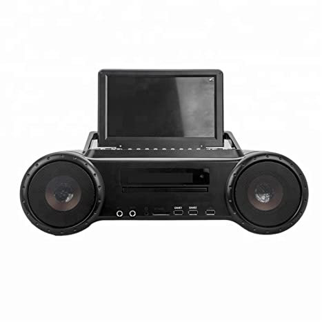 NGBFF Lecteur DVD Portable, Lecteur DVD, Lecteur DVD Portable avec TV analogique FM USB TF Fente for Carte 9 Pouces Home DVD, pour la Maison, la Voiture
