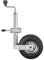 RING 48 mm Jockey Wheel Assembly With Pneumatic Tyre Including Clamp - Suitable for Trailers & Caravans & Fully Retractable