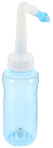 OUNONA Botella De Lavado Nasal Para Enjuague y Limpieza De Nariz Diseño Ergonómico Para Adultos y Niño Niña Elimina Mucosidad y Polvo Uso Diario Cómodo