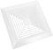 Vaguelly White Decorative Bathroom Fan Vent Cover Ceiling Vent Cover Compatible with Various Bathroom Exhaust Fans Moisture Barrier for Cleaner Air Protects Against Debris