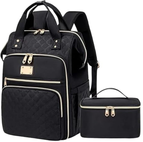 Mochila para laptop, lonchera aislada, bolsa de viaje para laptop, compartimento refrigerador, mochila para laptop de trabajo, mochila con compartimento para escuela, camping, senderismo, picnic