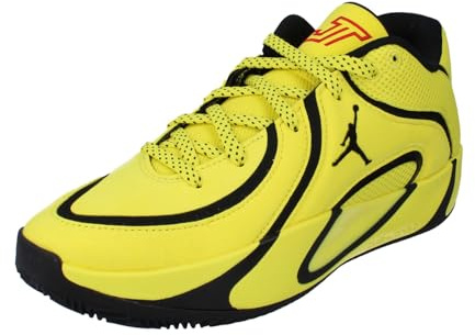 Tatum 4 Basketballschuhe (Sonic Yellow/Black/University Red), Sonic Yellow/Black/University Red, 11