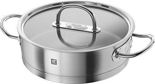 Zwilling 64067-240-0 Pentola per Brasato Chistera, Alluminio, Acciaio Inossidabile, 24 cm