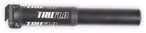 Truflo MiniMTN high volume pump with flexi head, presta and Schrader, black