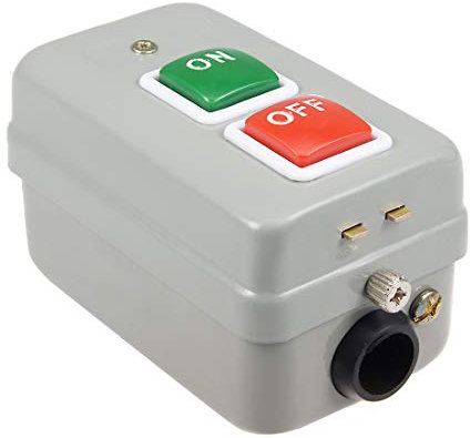 sourcing map Start Stop Push Button Switch On/Off 2.2KW for Power Tools