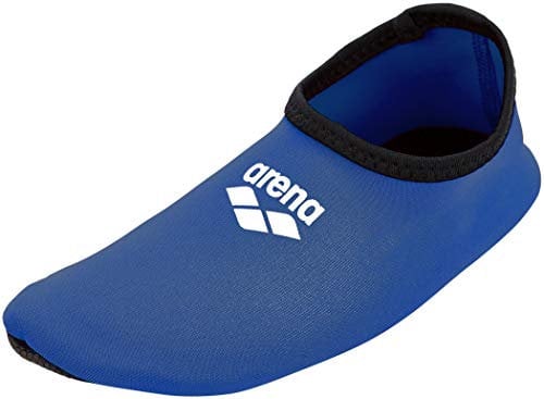 Arena Pool Grip Chaussettes Mixte Enfant, Bleu, 2