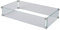 Fire Sense Windschutz für Feuerstelle, rechteckig, klares Glas, 82,5 cm L x 45,1 cm B x 15,9 cm H, gehärtetes Glas, für Propan, Gas, Feuerstellen und Terrassenheizungen