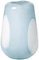 Broste Copenhagen 14485006 Vase, Glas, Blau, Weiß