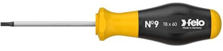 Felo SD No.9 TORX T 8 x 60 | Schraubendreher mit 2K-Griff