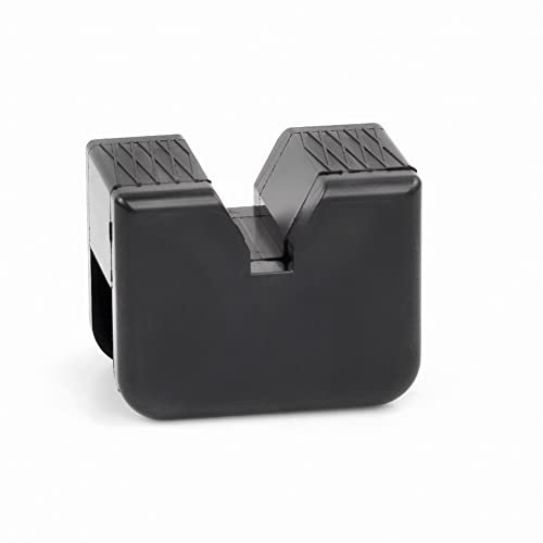 ihreesy Wagenheber Gummiauflage mit Nut,1 Stück Gummi Unterlage Rutschfeste Auto Ständer Pad Wagenheber Pad Auto Gummiblock Gummi Pad Gummiklotz Auflage Unterstellbock