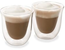 La Cafetière 200ml Double Walled Cappuccino Jack Glasses, Set of 2