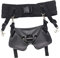 Fenteer Angeln Fighting Belt Waist Gimbal Stand Up Rutenhalter Black Braid Offshore