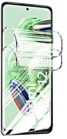 CUFEREDU 2 pz Flessibile 3D Protezione Dello Schermo per Xiaomi Redmi Note 12 4G / 5G 6.67“ Idrogel Pellicola Trasparente TPU A prova di Esplosione Non Vetro Temperato