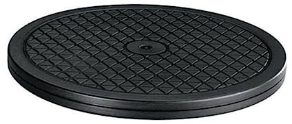 LALAFINA 360-grad-drehscheibe für Tonformung Tee-display Schwarz