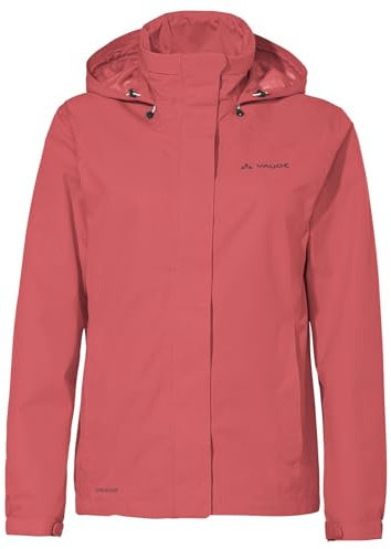 VAUDE Escape Bike Light Regenjacke Damen – Gefütterte Regenjacke mit 2-Lagen Membran, reflektierende Jacke wasserdicht 412g