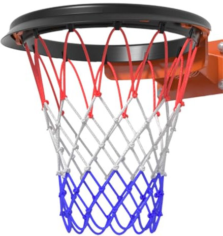 Filet Panier Basket Exterieur, Cadres De Filet De Basketball Amovible De Portable, Filet De Basketball Professionnel Résistant À La Pluie Et Au Soleil, pour Sports D'intérieur Et D'extérieur