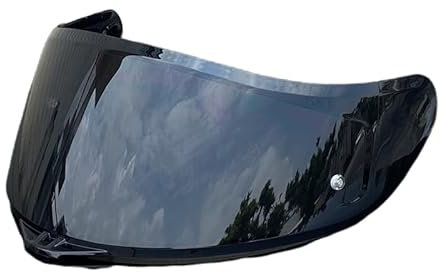 Helmvisier, K5 Gesichtsschutz UV-geschützt for AGV K1 K1S K3SV K5 K5S Helmschild Visier Windschutzscheibe(Black-Day Use Only)