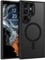 YINLAI for Samsung Galaxy S22 Ultra Case [Compatible with Magsafe] Skin Feeling Slim Frosted Translucent Shockproof Phone Case for Women Girls Phone Case for Samsung Galaxy S22 Ultra 6.8, Black