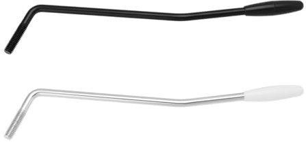 SG Store 2 Piezas de Brazo de Trémolo de Guitarra Brazo de Trémolo de Rosca de 6 Mm Barra de Vibrato Simple con Punta de Plástico Adecuado para Sistema de Trémolo de Guitarra Eléctrica Estilo Strat